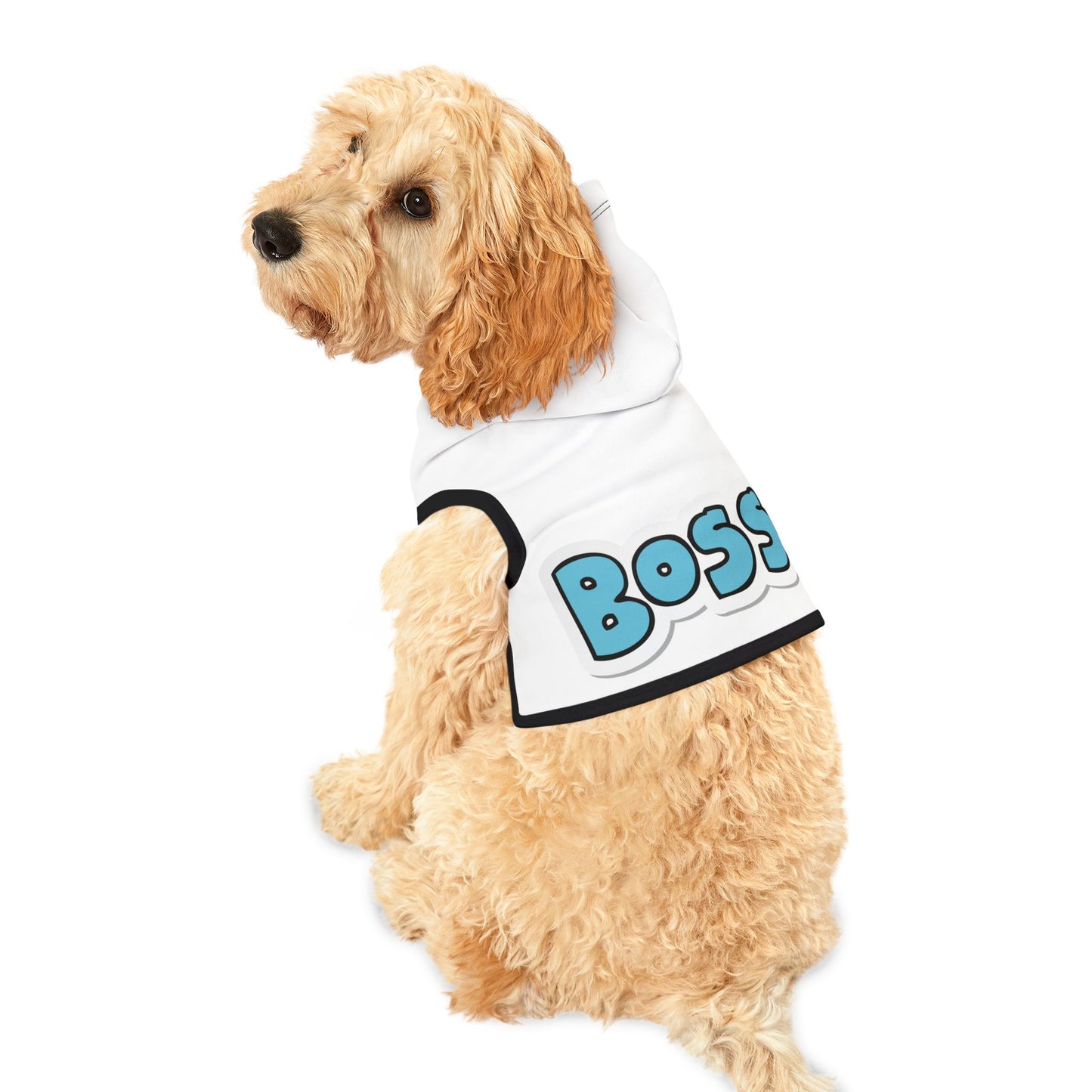 Cute Boss Pet Hoodie | Pet Apparel, Dog Clothes, Cat Fashion, Pet Gift, Animal Sweater