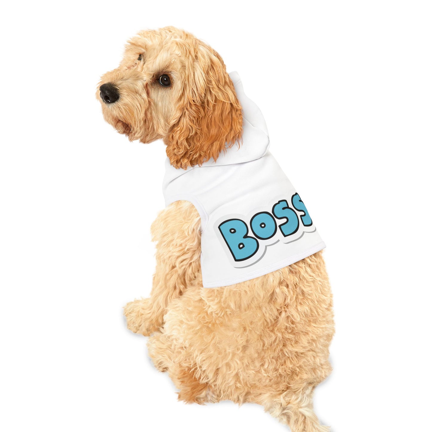 Cute Boss Pet Hoodie | Pet Apparel, Dog Clothes, Cat Fashion, Pet Gift, Animal Sweater