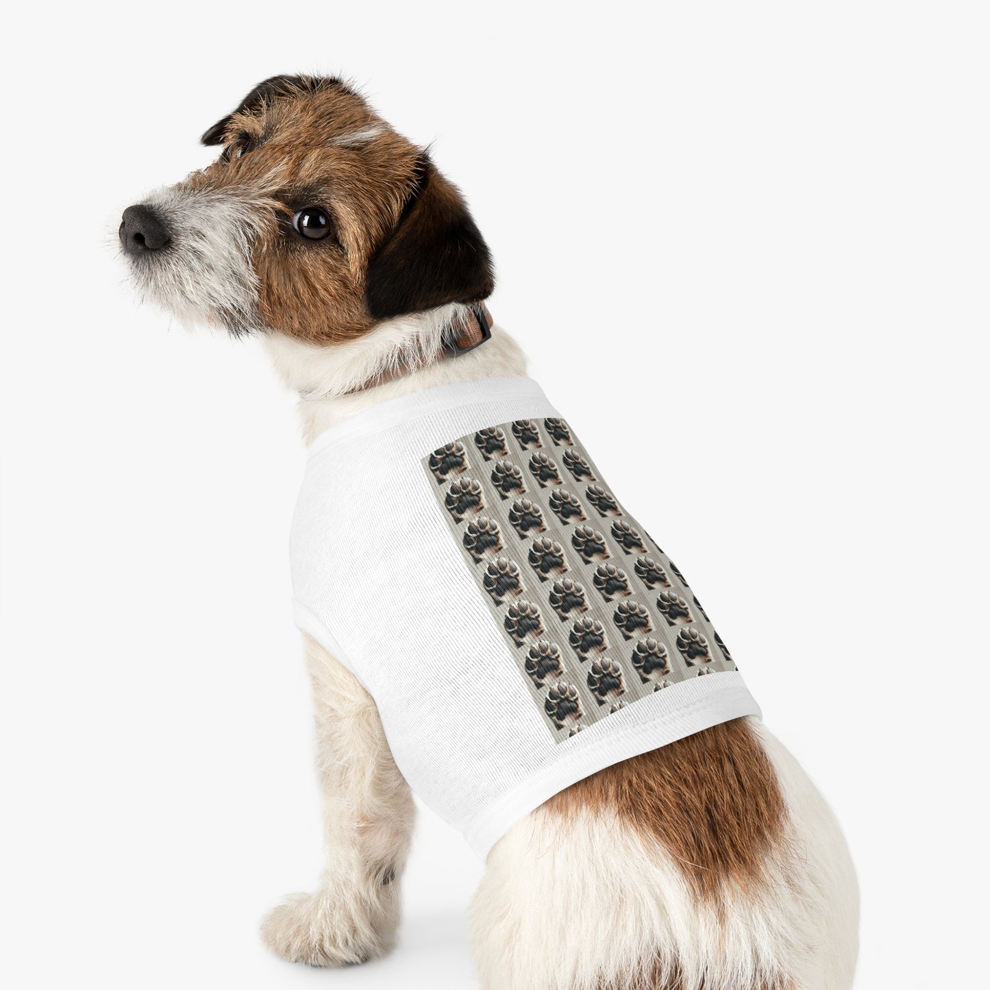 Stylish Pet Tank Top - Cute Animal Paw Print, Summer Dog Apparel, Pet Gift, Party Outfit, Comfortable Dog Tank